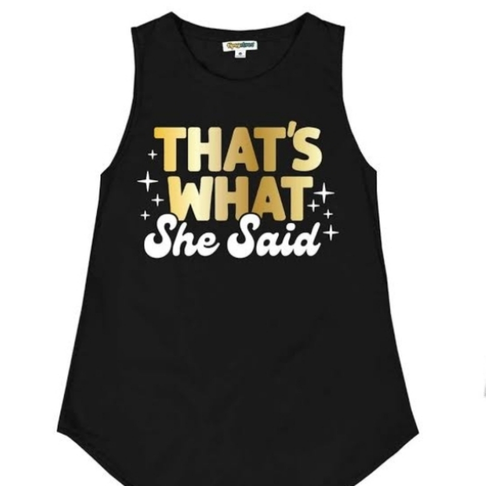Tipsyelves Tank Top Size Medium